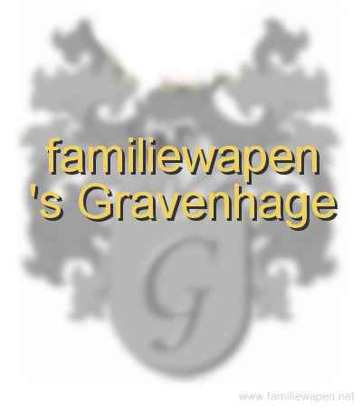 familiewapen 's Gravenhage