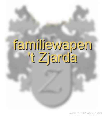 familiewapen 't Zjarda