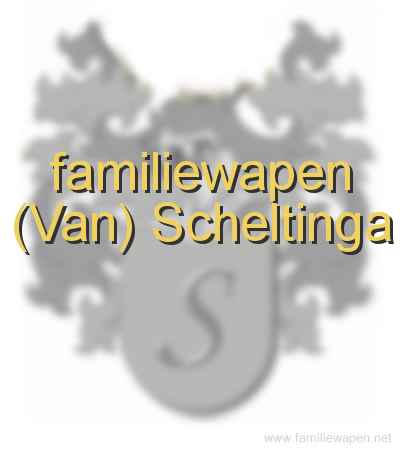 familiewapen (Van) Scheltinga