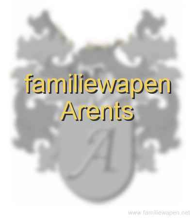 familiewapen Arents