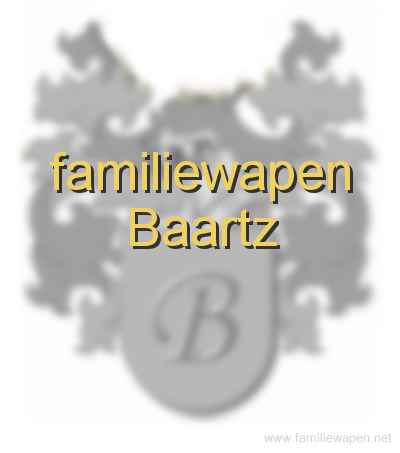 familiewapen Baartz