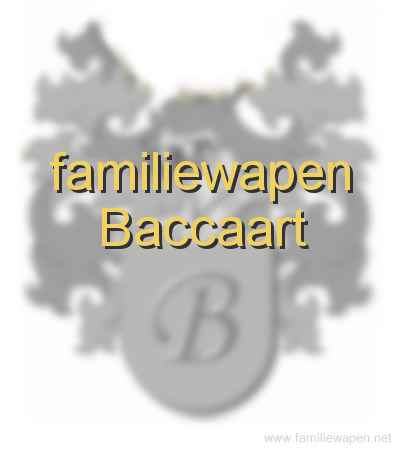 familiewapen Baccaart