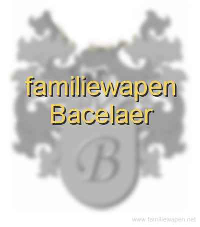 familiewapen Bacelaer