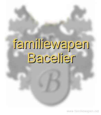 familiewapen Bacelier