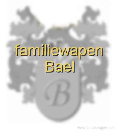 familiewapen Bael