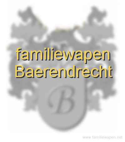 familiewapen Baerendrecht