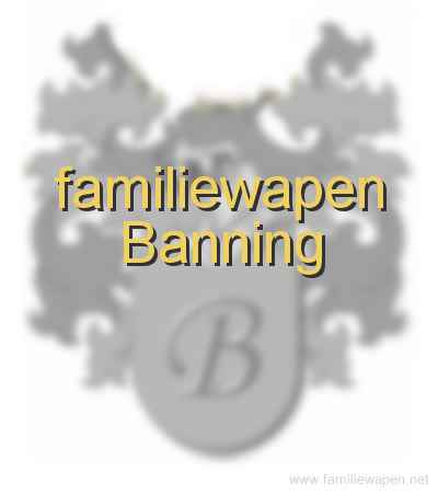 familiewapen Banning