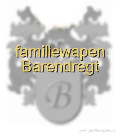 familiewapen Barendregt