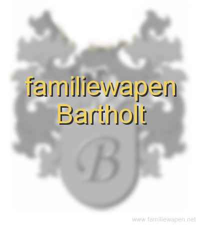 familiewapen Bartholt