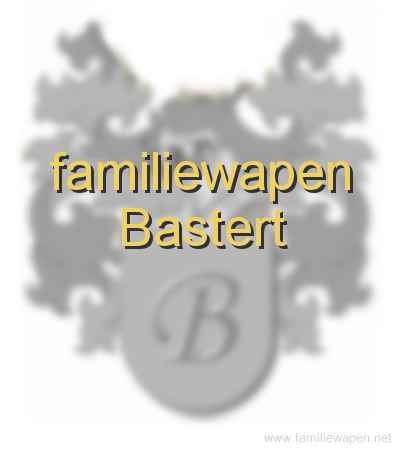 familiewapen Bastert