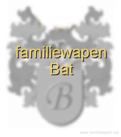 familiewapen Bat