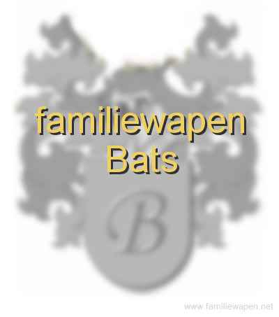 familiewapen Bats