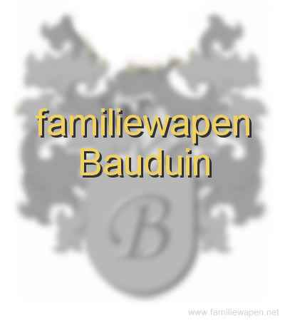 familiewapen Bauduin