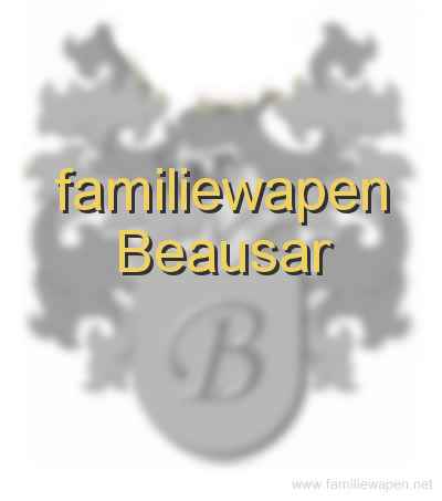 familiewapen Beausar