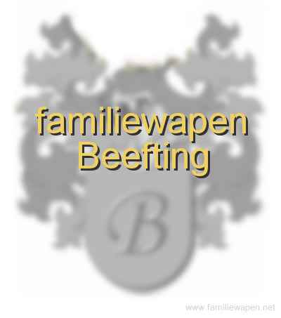 familiewapen Beefting