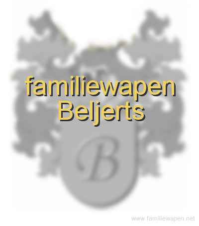 familiewapen Beljerts