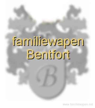 familiewapen Bentfort