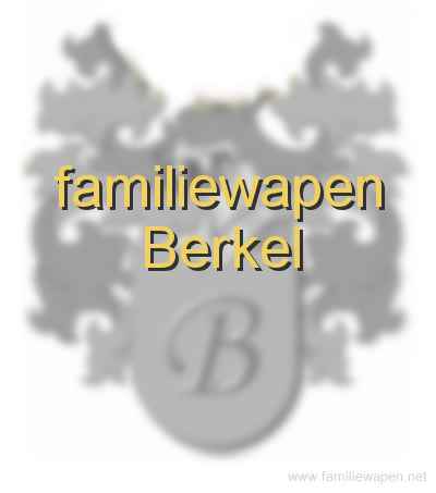 familiewapen Berkel