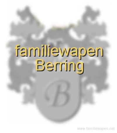 familiewapen Berring