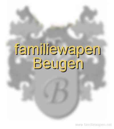 familiewapen Beugen