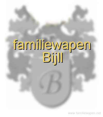 familiewapen Bijll