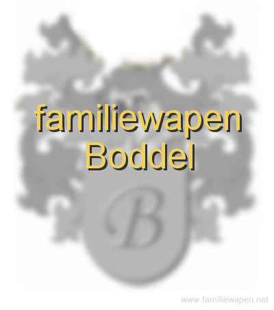 familiewapen Boddel