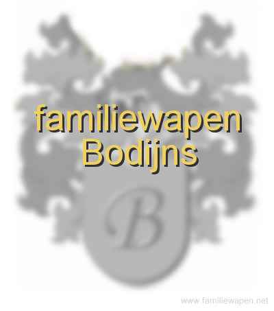 familiewapen Bodijns