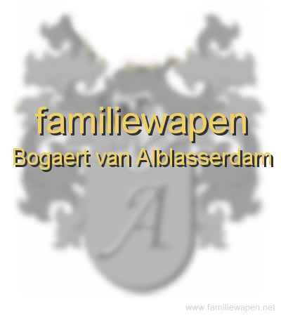 familiewapen Bogaert van Alblasserdam