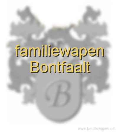 familiewapen Bontfaalt