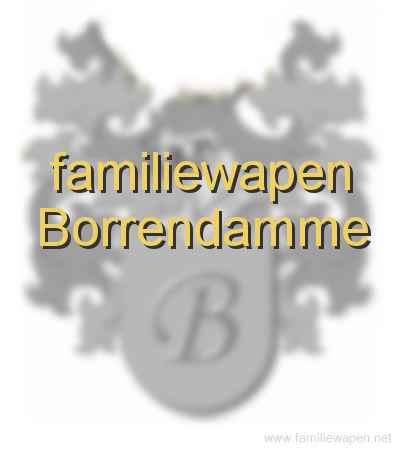 familiewapen Borrendamme