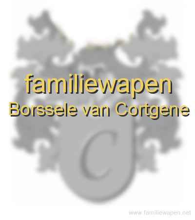 familiewapen Borssele van Cortgene