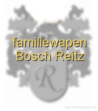 familiewapen Bosch Reitz