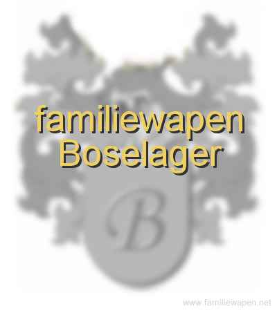 familiewapen Boselager