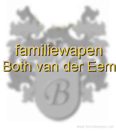 familiewapen Both van der Eem