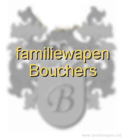 familiewapen Bouchers