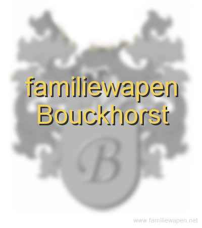 familiewapen Bouckhorst