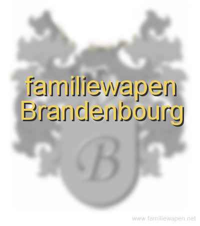 familiewapen Brandenbourg