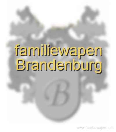 familiewapen Brandenburg