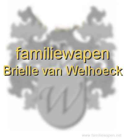 familiewapen Brielle van Welhoeck