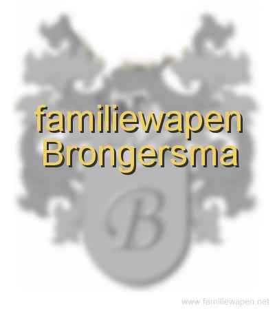 familiewapen Brongersma