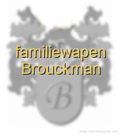 familiewapen Brouckman