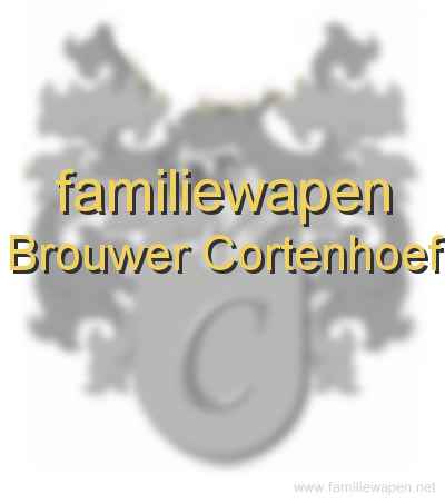 familiewapen Brouwer Cortenhoef