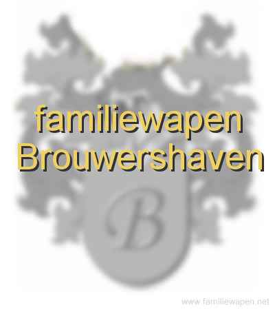 familiewapen Brouwershaven