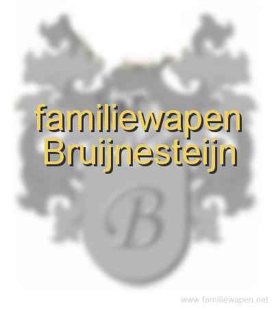 familiewapen Bruijnesteijn