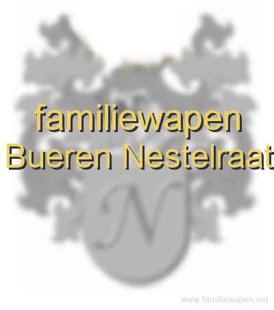 familiewapen Bueren Nestelraat