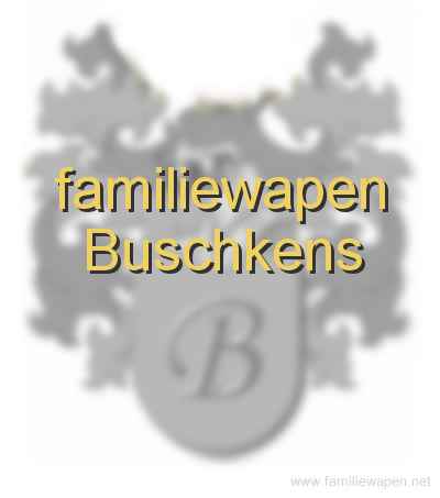 familiewapen Buschkens