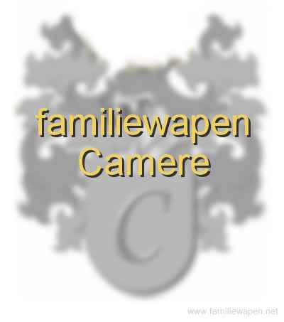 familiewapen Camere