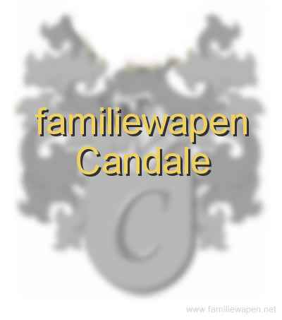 familiewapen Candale