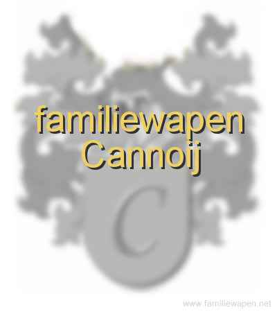 familiewapen Cannoij