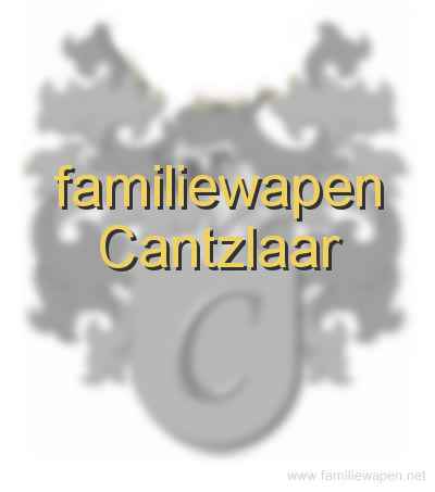 familiewapen Cantzlaar